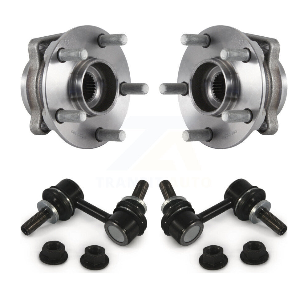 Hub Bearing Assembly And Link Front Kit For Subaru Forester XV Crosstrek