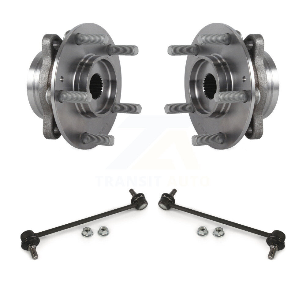 Hub Bearing Assembly And Link Front Kit For 2017 Hyundai Elantra GT