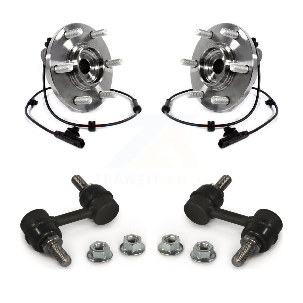 Hub Bearing Assembly And Link Front Kit For INFINITI QX80 Nissan Armada QX56