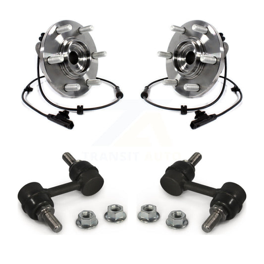 Hub Bearing Assembly And Link Front Kit For INFINITI QX80 Nissan Armada QX56