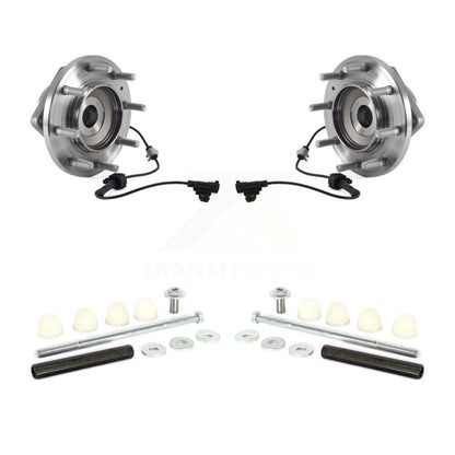 Hub Bearing Assembly & Link Front Kit For GMC Sierra 3500 HD Chevrolet Silverado