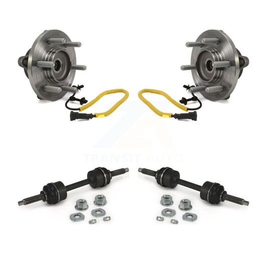 Hub Bearing Assembly And Link Front Kit For Ford F-150