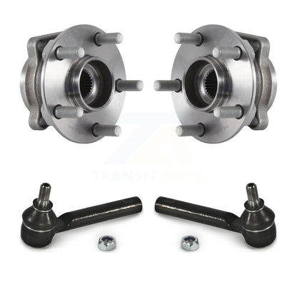 Wheel Bearing And Tie Rod End Front Kit For Subaru Crosstrek Forester Impreza XV