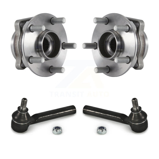Wheel Bearing And Tie Rod End Front Kit For Subaru Crosstrek Forester Impreza XV