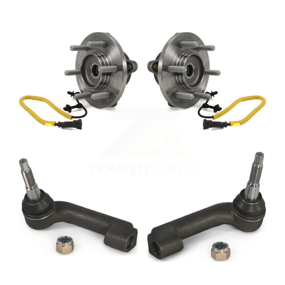 Wheel Bearing And Tie Rod End Front Kit For Ford F-150