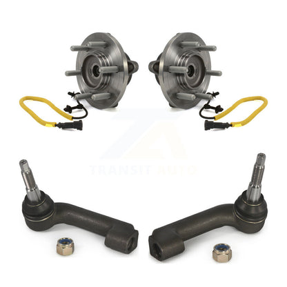 Wheel Bearing And Tie Rod End Front Kit For Ford F-150