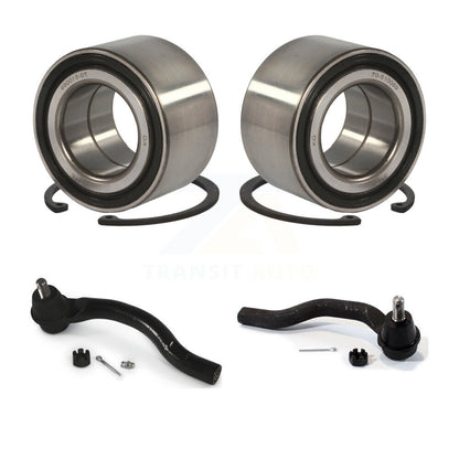 Wheel Bearing And Tie Rod End Front Kit For 2006-2011 Honda Civic 1.3L 1.8L