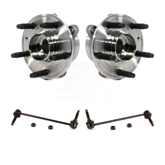 Hub Bearing Assembly And Link Front Kit For Ford Taurus Police Interceptor Sedan