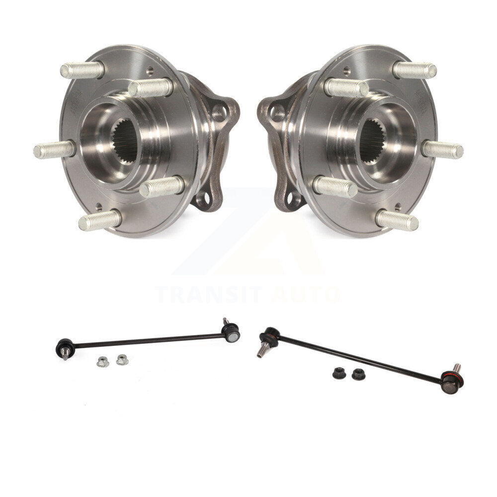 Hub Bearing Assembly And Link Front Kit For Hyundai Sonata Kia Optima Cadenza