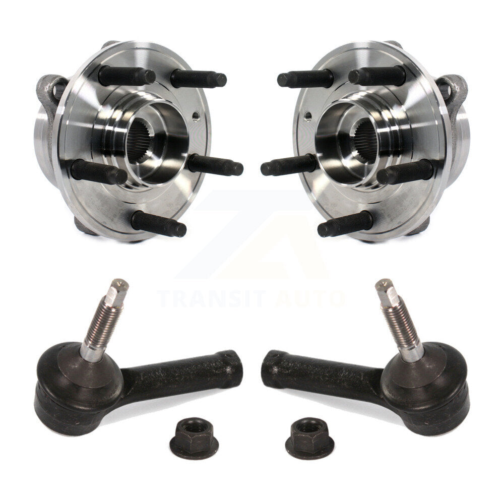 Wheel Bearing & Tie Rod End Front Kit For Ford Police Interceptor Sedan Special