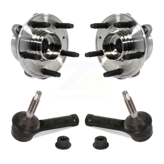Wheel Bearing & Tie Rod End Front Kit For Ford Police Interceptor Sedan Special
