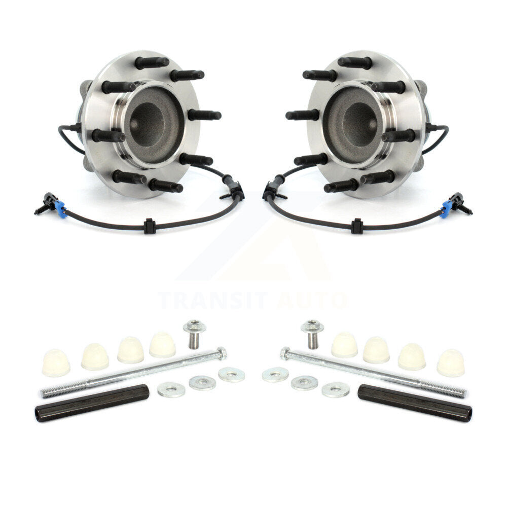 Hub Bearing Assembly & Link Front Kit For GMC Chevrolet Savana 2500 Express 3500