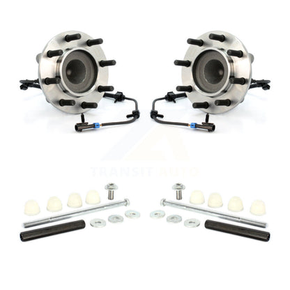 Hub Bearing Assembly & Link Front Kit For Chevrolet Express 3500 GMC Savana 4500