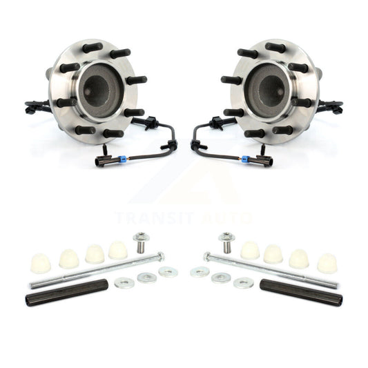 Hub Bearing Assembly & Link Front Kit For Chevrolet Express 3500 GMC Savana 4500