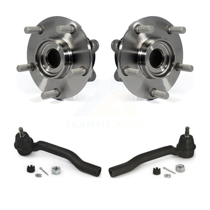 Wheel Bearing And Tie Rod End Front Kit For Nissan Juke LEAF