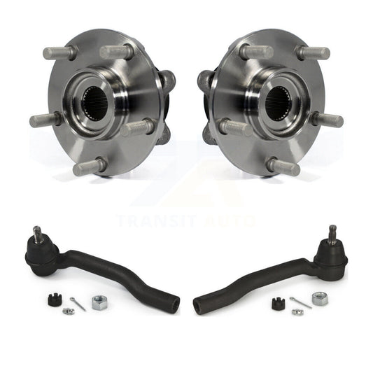 Wheel Bearing And Tie Rod End Front Kit For Nissan Juke LEAF
