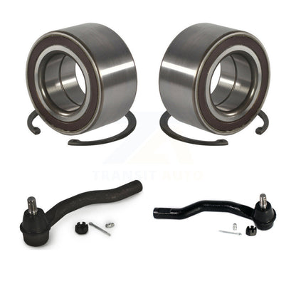 Wheel Bearing And Tie Rod End Front Kit For 2009-2013 Mazda 6 2.5L