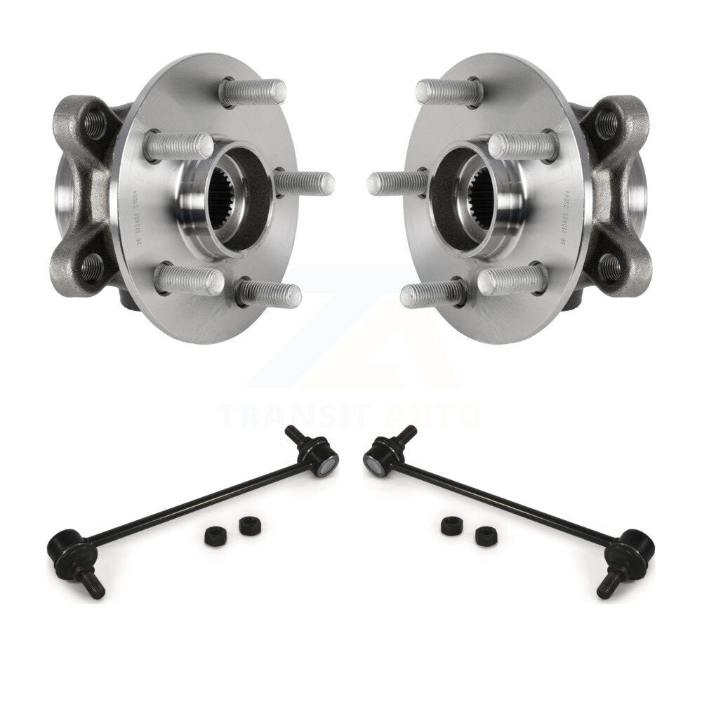 Hub Bearing Assembly And Link Front Kit For 2019 Toyota Corolla Sedan with 2.0L