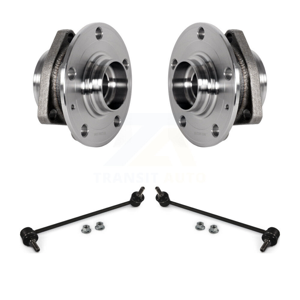 Hub Bearing Assembly And Link Front Kit For Audi A3 Quattro S3 Sportback e-tron
