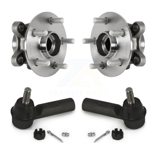 Wheel Bearing And Tie Rod End Front Kit For 2019 Toyota Corolla Sedan with 2.0L