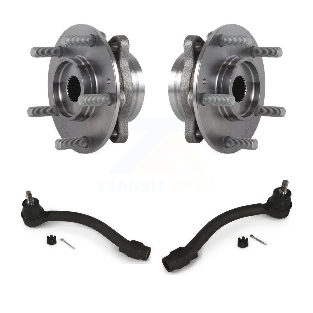 Wheel Bearing And Tie Rod End Front Kit For 2017 Hyundai Elantra GT