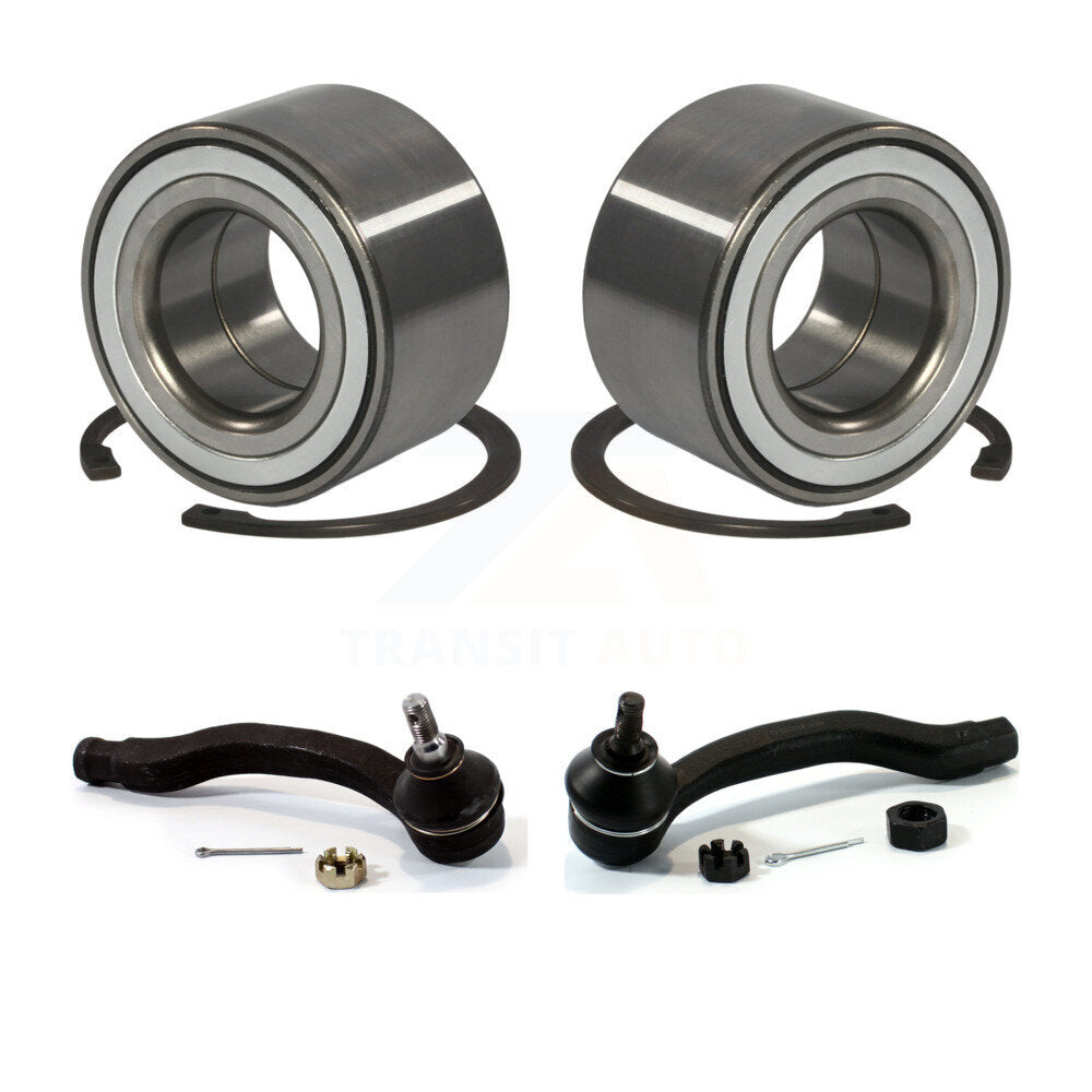 Wheel Bearing And Tie Rod End Front Kit For Honda Fit