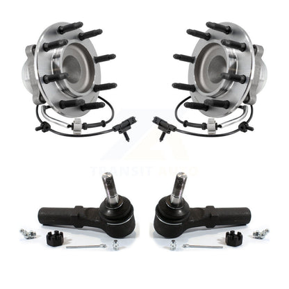 Wheel Bearing & Tie Rod End Front Kit For GMC Chevrolet Savana 2500 Express 3500