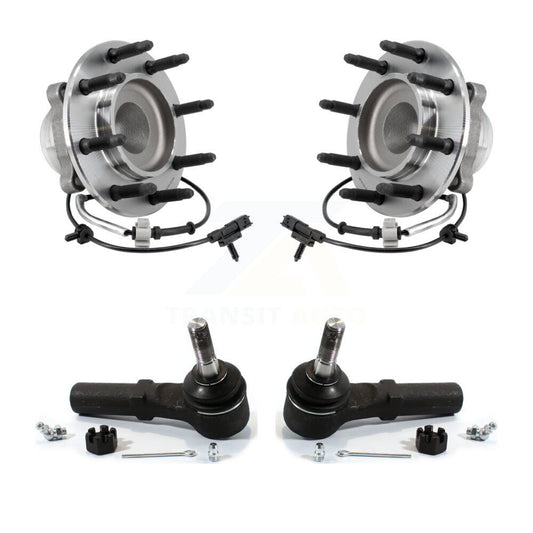 Wheel Bearing & Tie Rod End Front Kit For GMC Chevrolet Savana 2500 Express 3500