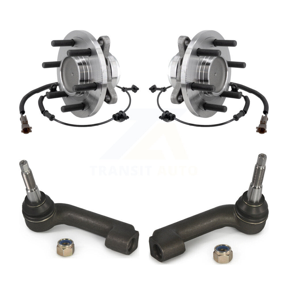 Wheel Bearing Tie Rod End Front Kit For Ford F-150 Expedition Lincoln Navigator
