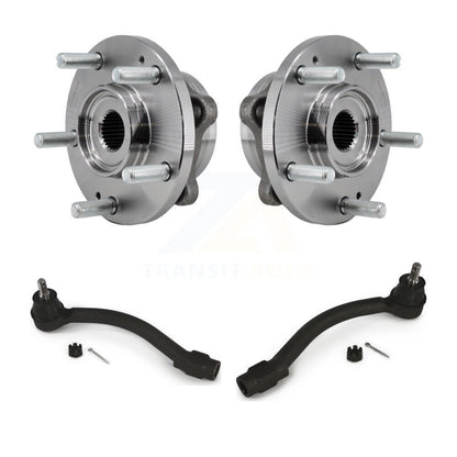 Wheel Bearing And Tie Rod End Front Kit For 2017-2019 Kia Soul
