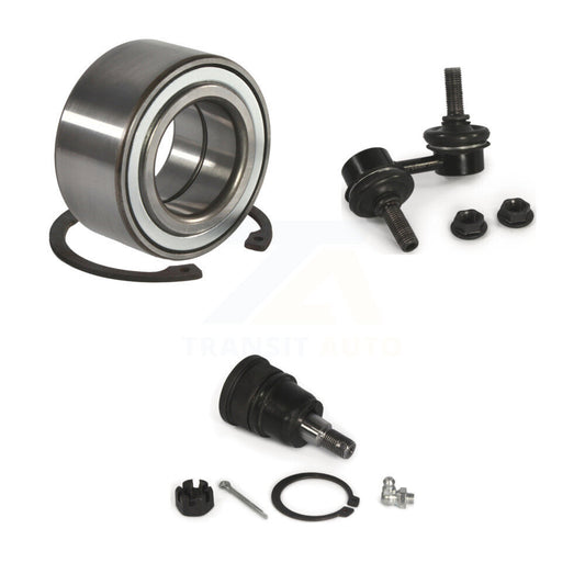 Bearing Lower Ball Joint Sway Bar Stabilizer Link Front Left Kit For Honda Civic