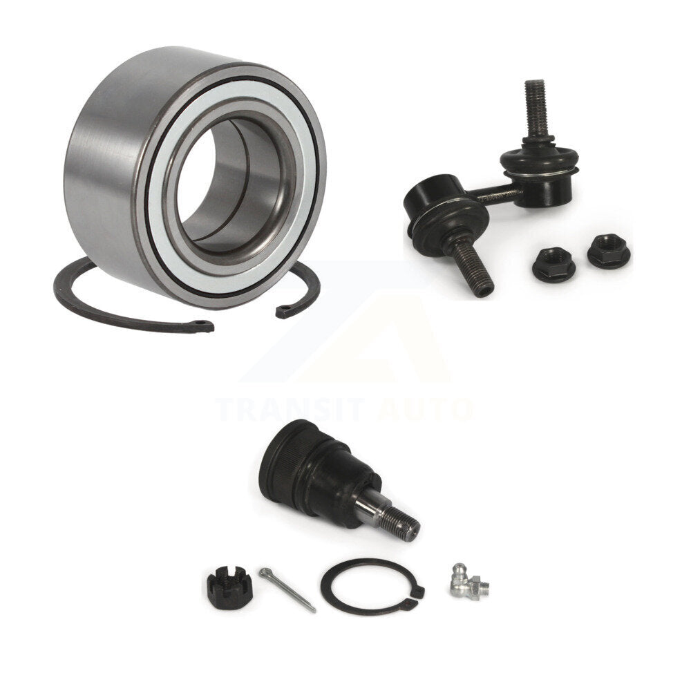 Bearing Lower Ball Joint Sway Bar Link Front Left Kit For Honda Civic Acura RSX