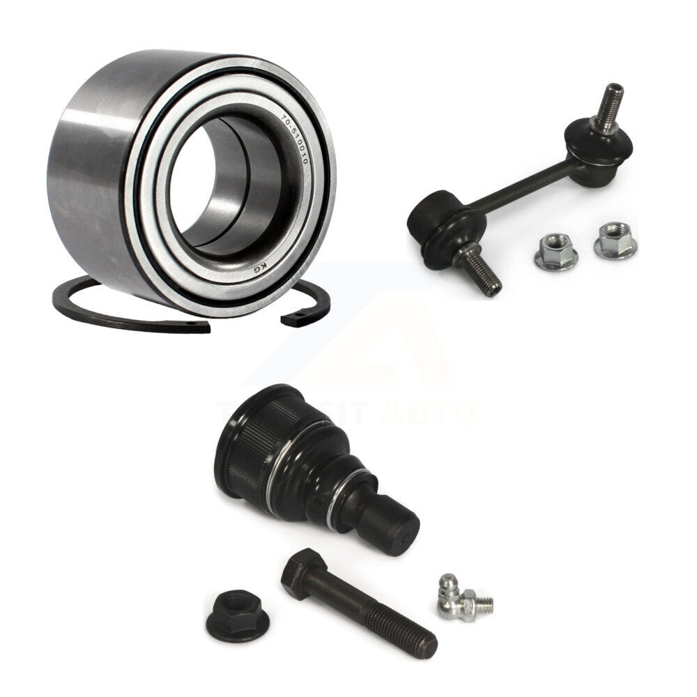 Bearing Lower Ball Joint & Sway Bar Link Front Left Kit For 1998-2002 Mazda 626