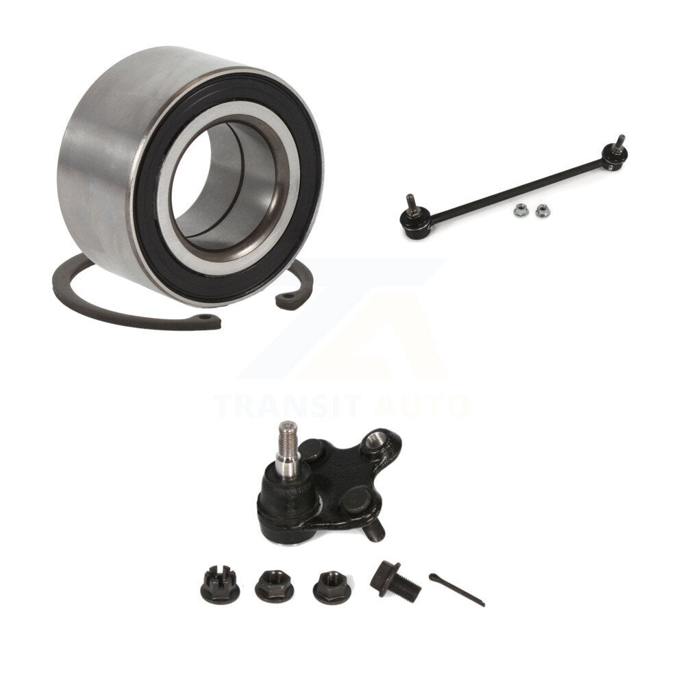 Bearing Lower Ball Joint Sway Bar Link Front Left Kit For Honda Civic Acura ILX