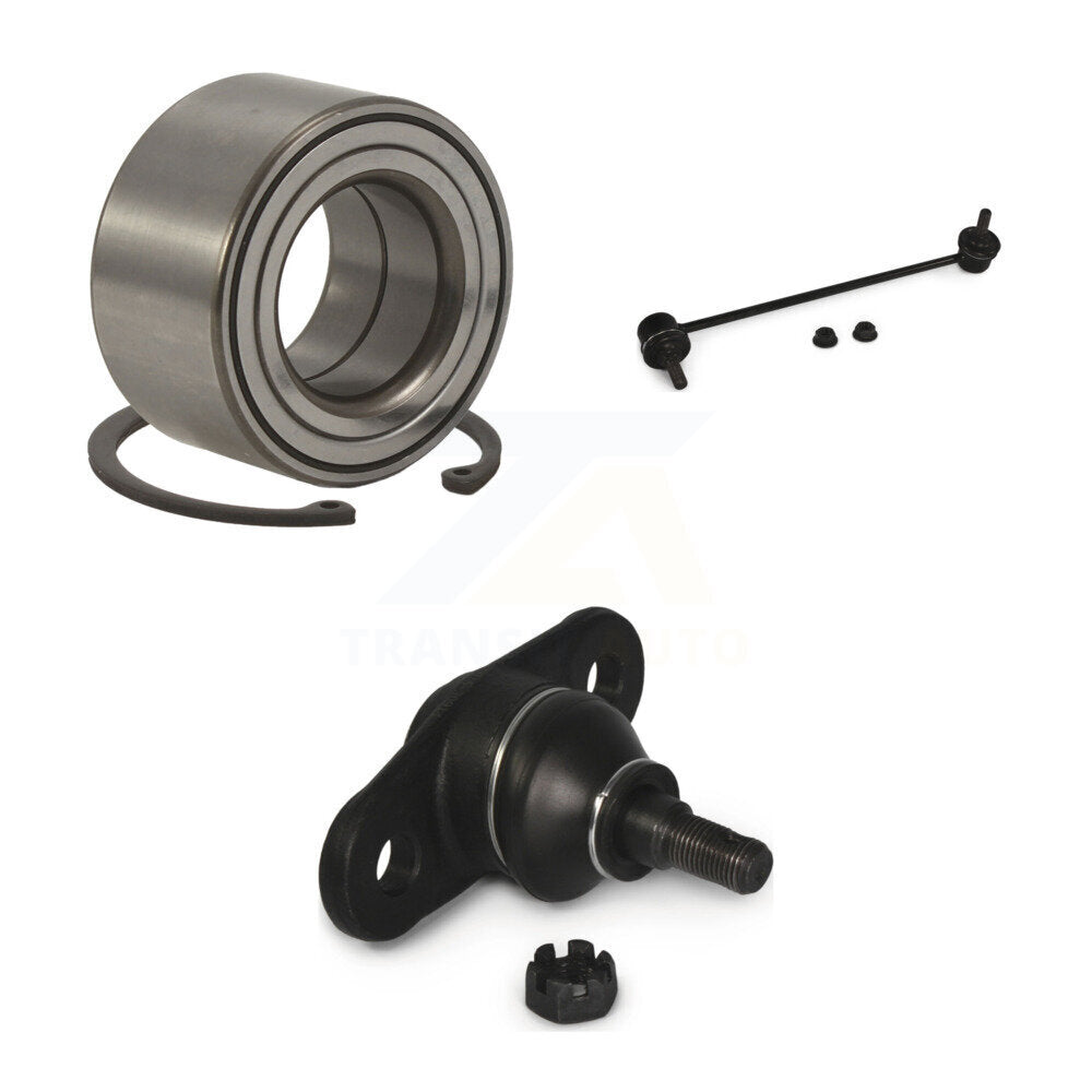 Bearing Lower Ball Joint And Link Front Left Kit For Hyundai Accent Kia Rio Rio5