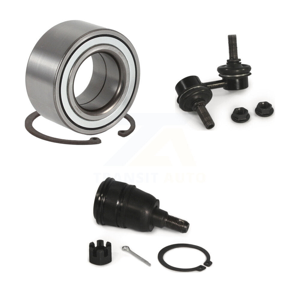 Bearing Lower Ball Joint Sway Bar Stabilizer Link Front Left Kit For Honda CR-V