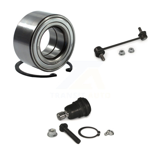Bearing Lower Ball Joint And Sway Bar Link Front Left Kit For 2010-2013 Kia Soul