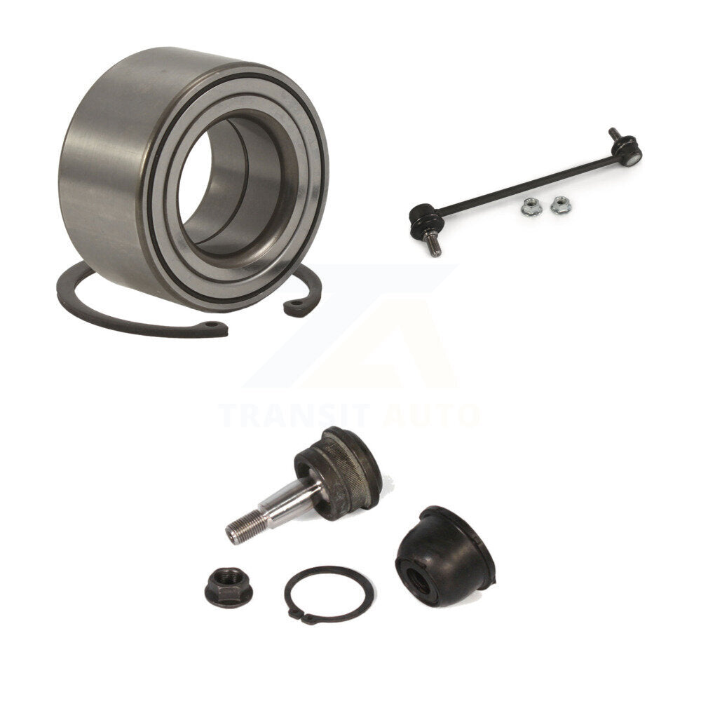 Bearing Lower Ball Joint & Sway Bar Stabilizer Link Front Kit For Hyundai Accent