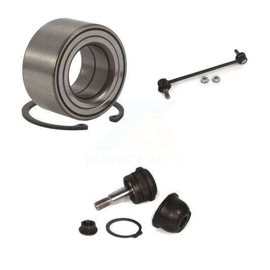 Bearing Lower Ball Joint & Sway Bar Stabilizer Link Front Kit For Hyundai Accent