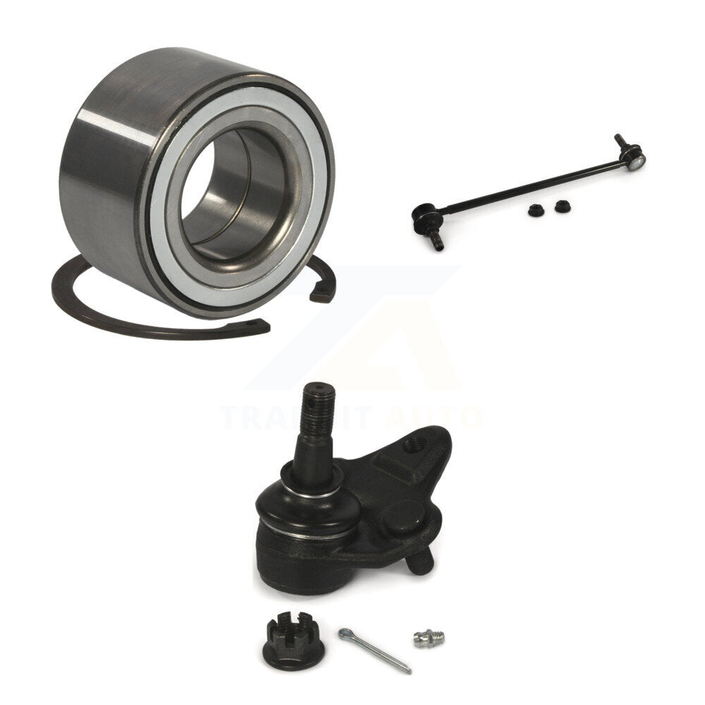 Bearing Lower Ball Joint And Sway Bar Stabilizer Link Front Kit For Toyota RAV4