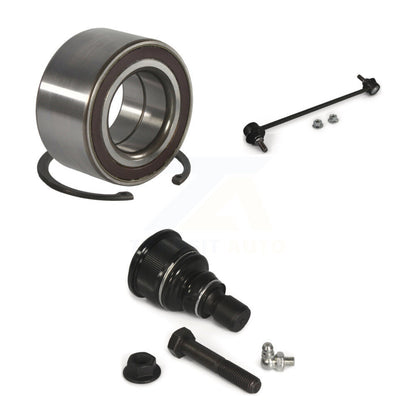 Wheel Bearing Lower Ball Joint & Sway Bar Stabilizer Link Front Kit For Mazda 5