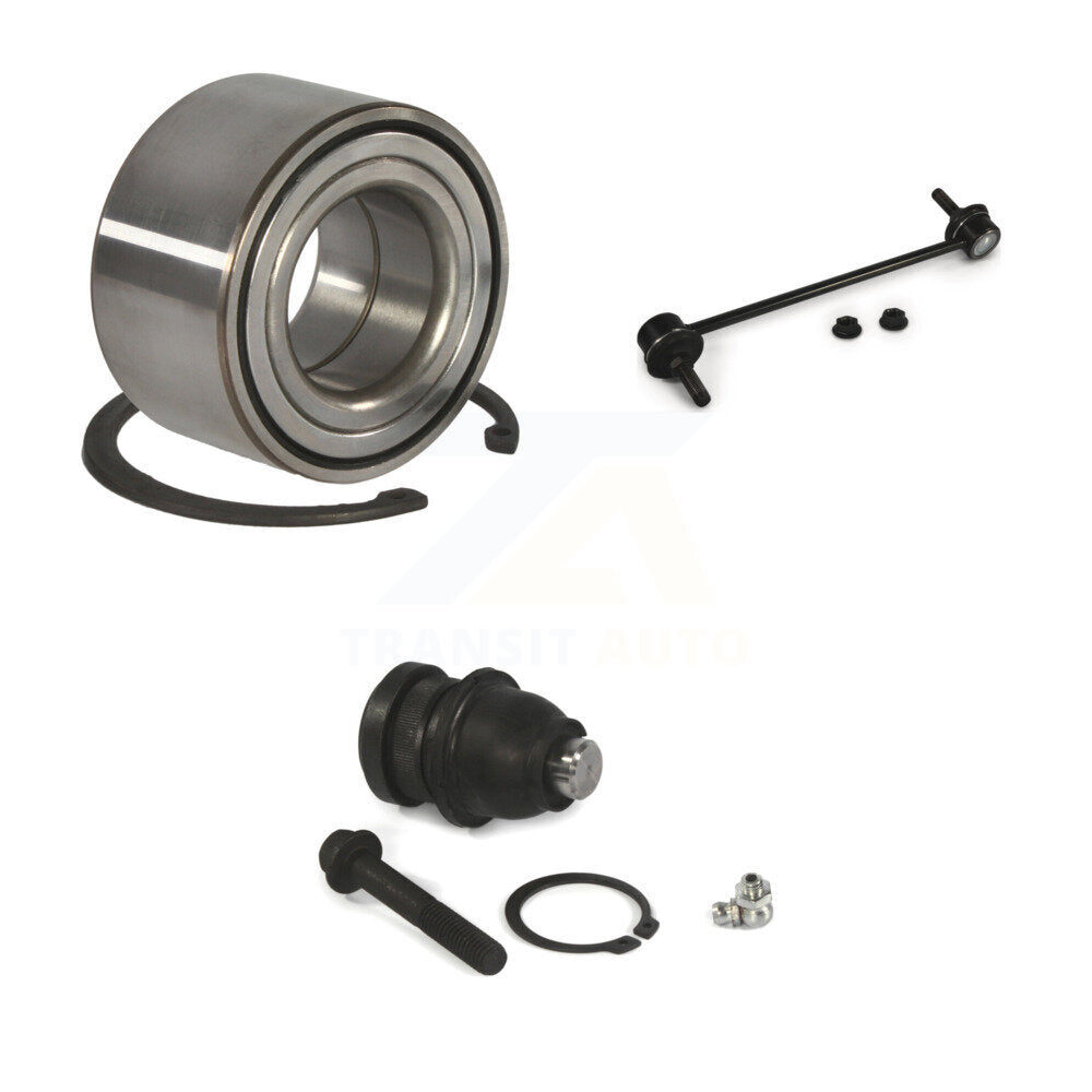 Bearing Lower Ball Joint And Sway Bar Link Front Kit For 2010-2011 Nissan Versa