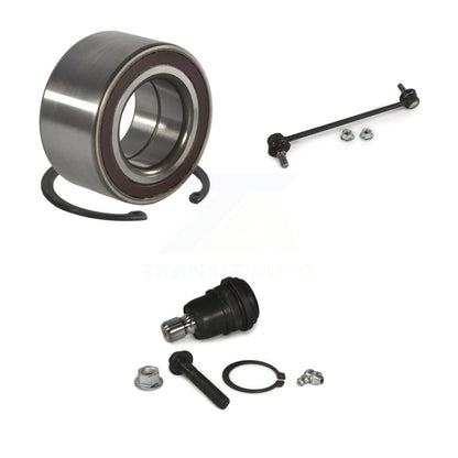 Wheel Bearing Lower Ball Joint And Sway Bar Link Front Kit For 2012-2017 Kia Rio