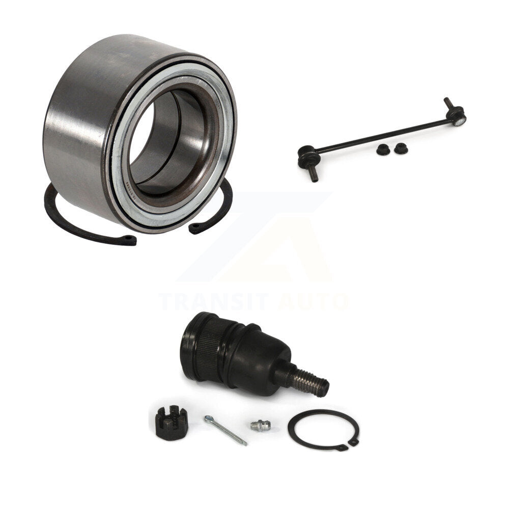 Wheel Bearing Lower Ball Joint Sway Bar Link Front Kit For Honda Pilot Acura MDX
