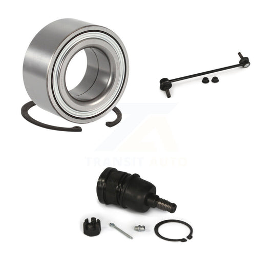 Wheel Bearing Lower Ball Joint Sway Bar Link Front Kit For Honda Pilot Acura MDX