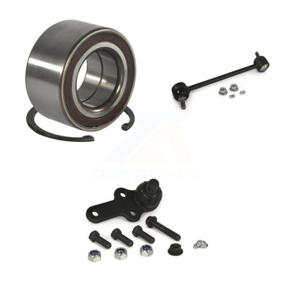 Wheel Bearing Lower Ball Joint Sway Bar Stabilizer Link Front Kit For Ford Focus