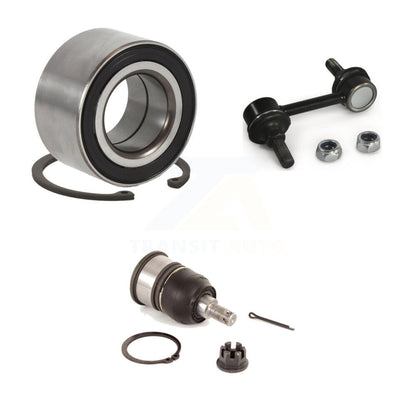 Wheel Bearing Lower Ball Joint & Link Front Right Kit For Honda Accord Acura TSX