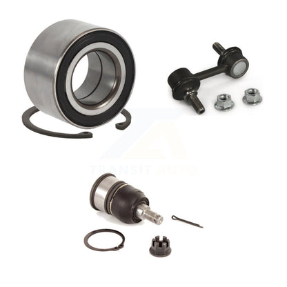 Wheel Bearing Lower Ball Joint & Sway Bar Link Front Right Kit For Honda Accord