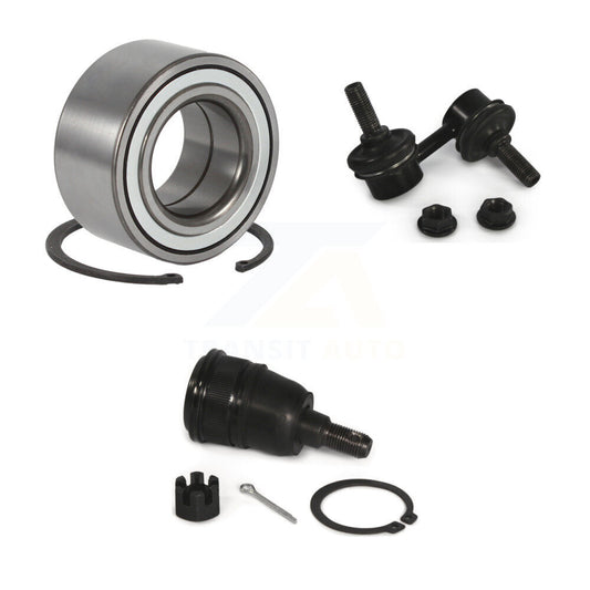 Bearing Lower Ball Joint & Sway Bar Link Front Right Kit For Honda CR-V Element