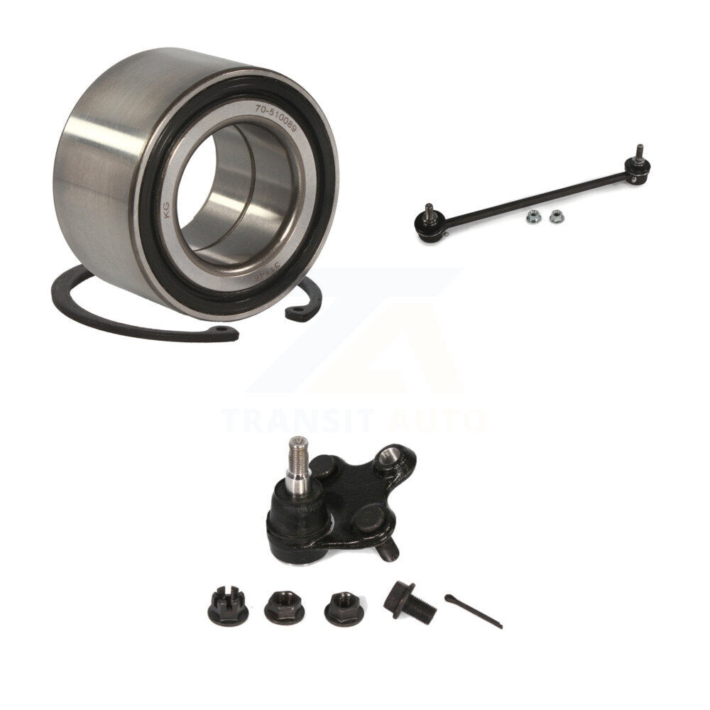 Bearing Lower Ball Joint Sway Bar Link Front Right Kit For Honda Civic Acura ILX